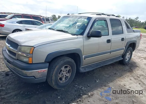 2004 Chevrolet Avalanche 1500 from USA, damaged, VIN 3GNEC12T04G160320
